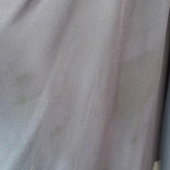 CITY STUDIO One Shoulder Embellished Prom Dress Navy Chiffon Crinoline *As is 13 - Picture 13 of 15